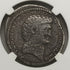 【希少性】★★★☆ 古代共和制ローマ 36BC クレオパトラ7世/マルクス・アントニウス テトラドラクマ銀貨 Ch F5/5,2/5 scraches:3958175-011